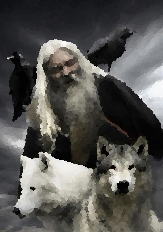 Волк и волхв