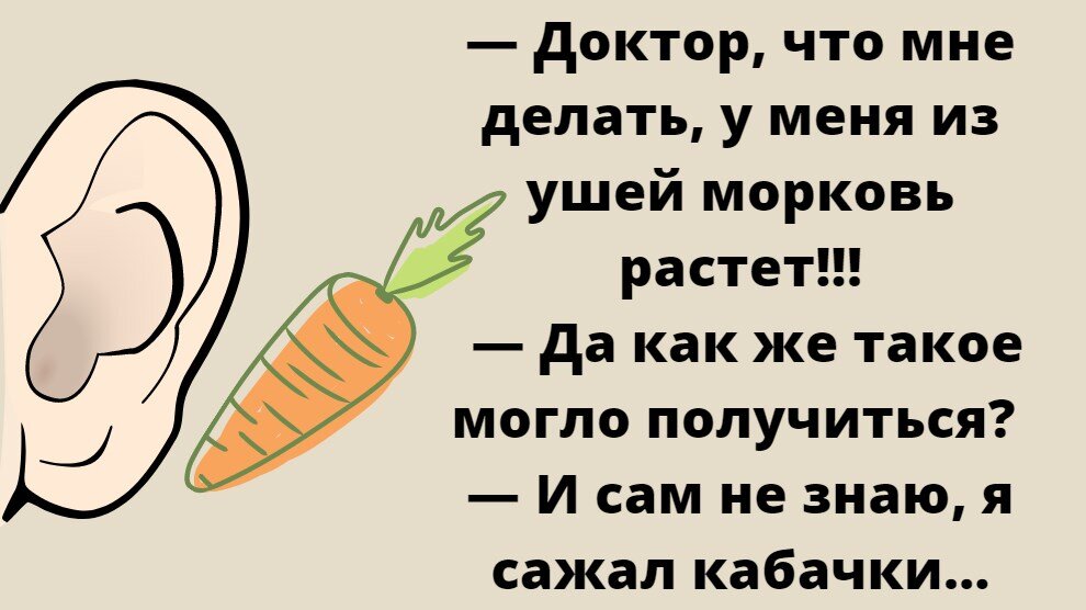 Морковь против кабачков