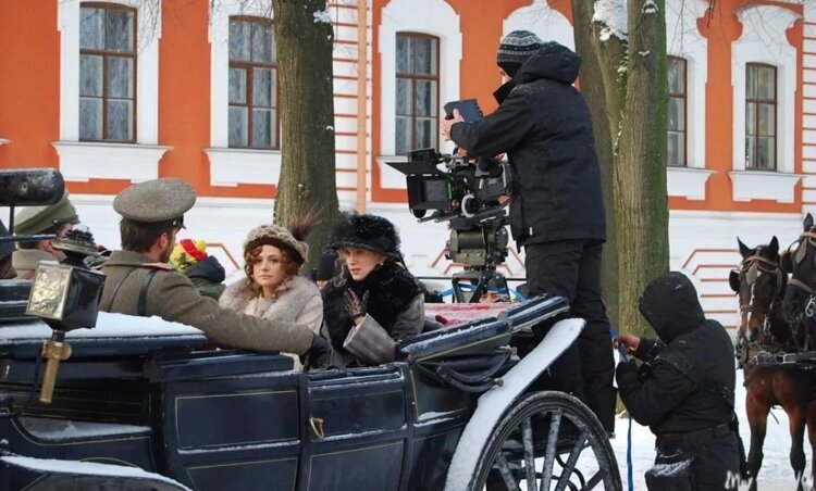 Кадры со съёмок сериала Курт Сеит и Александра 