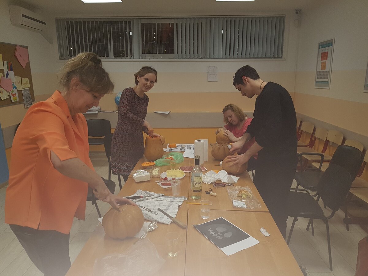 Halloween. Pumpkin party.  27.10.2017