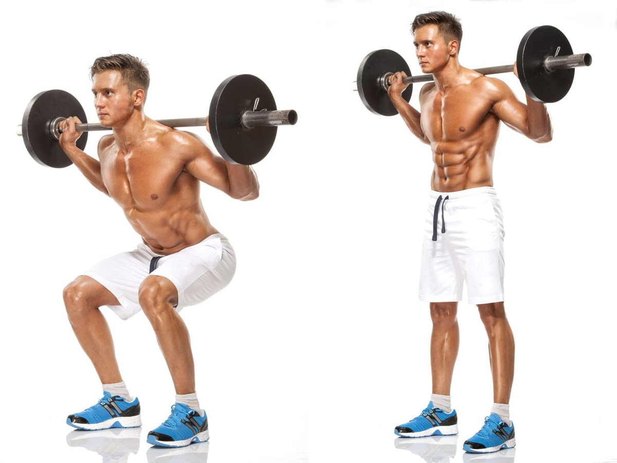 Техника приседания со штангой