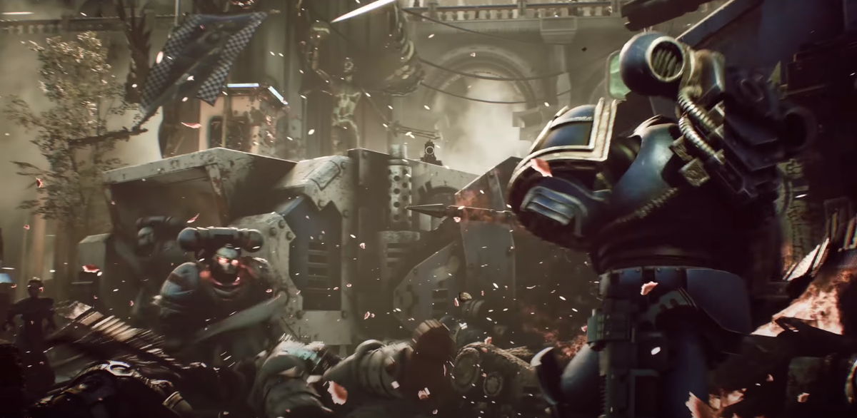 Бой Ультрамаринов с Пожирателями миров