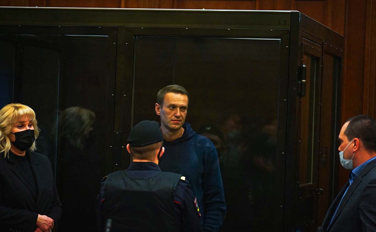 Алексей Навальный в суде