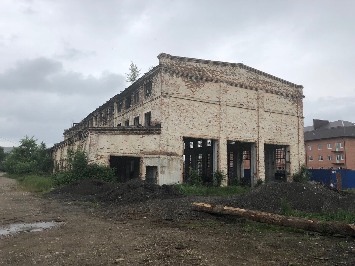 Депо Апшеронской УЖД в наши дни