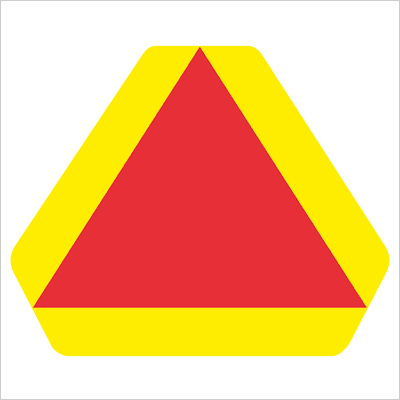 Знак "Тихоходное транспортное средство"