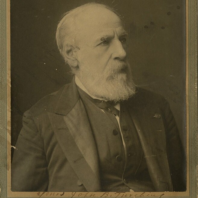 Позднее фото героя. Подписано: John B. Turchin