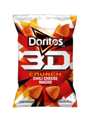                                     Doritos 3D crunch