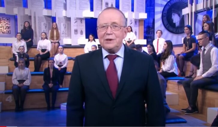 Юрий Вяземский , скрин с Первого канала 