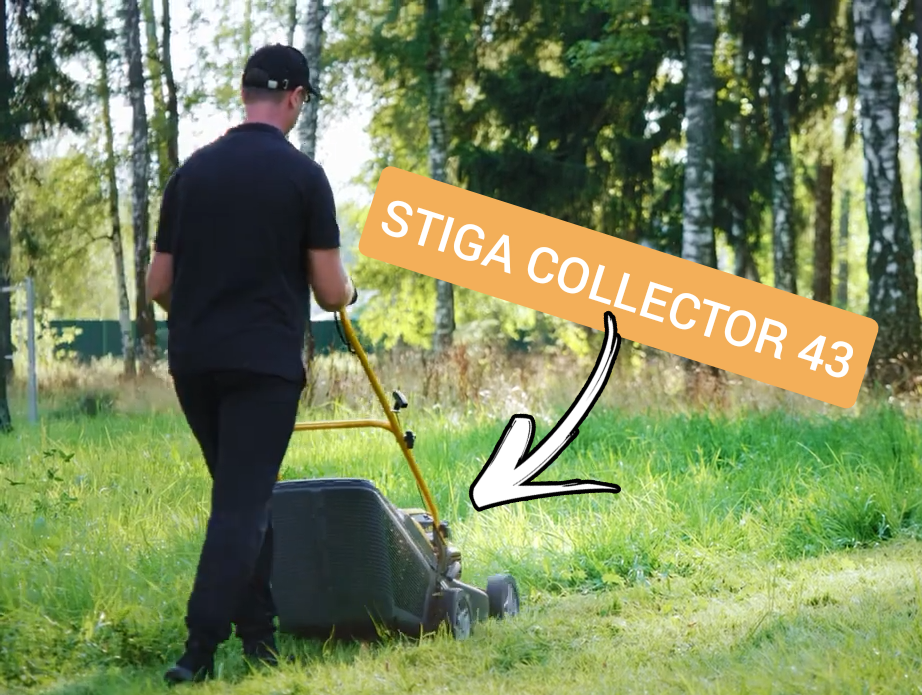 Скриншот из рекламного видео, с моими доработками, производителя Stiga