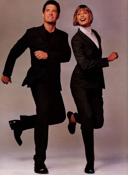 Кайл и Линда Евангелиста