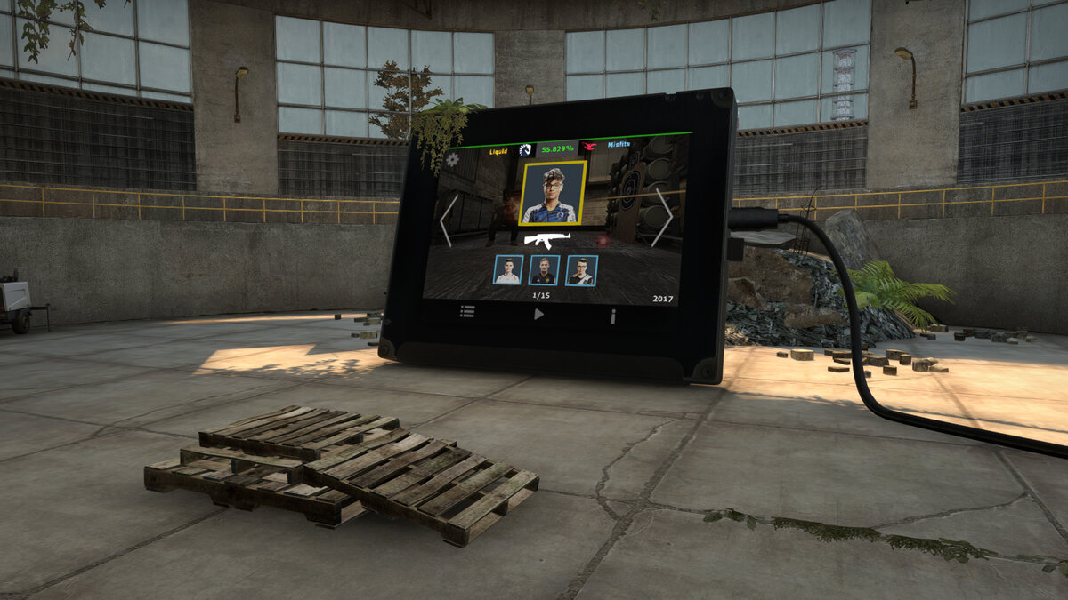 планшет с выбором моментов 