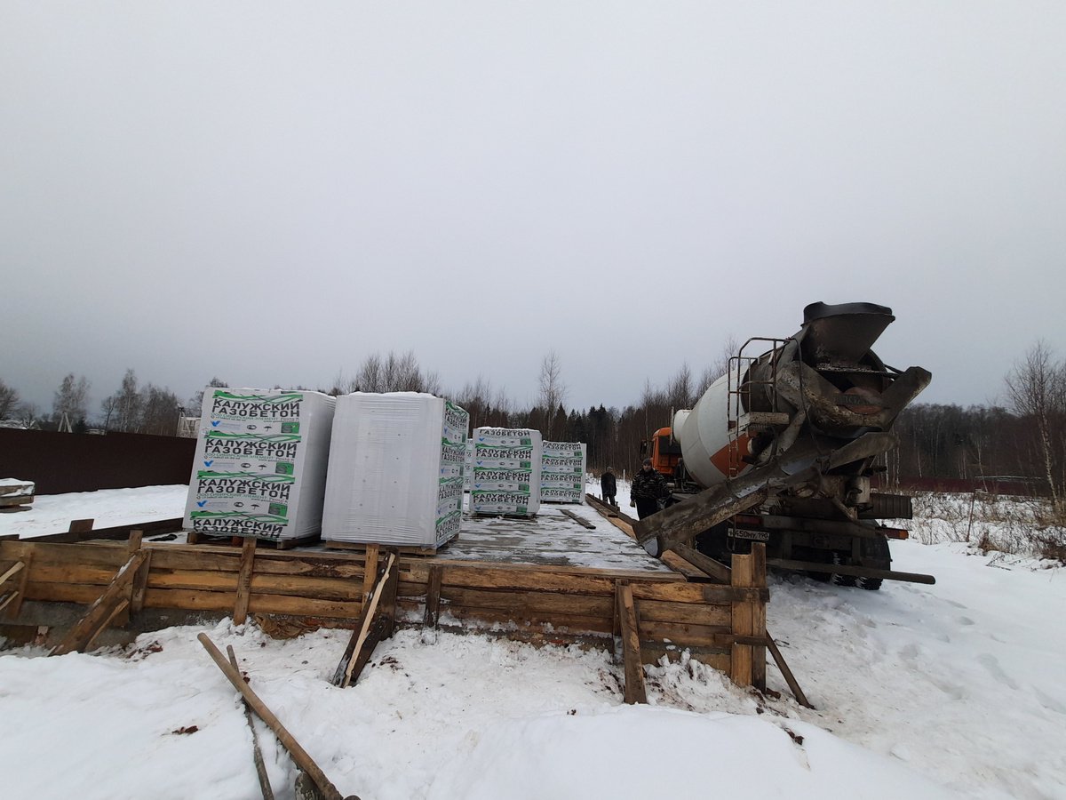Еще вариант зимней покупки газобетона с дисконтом