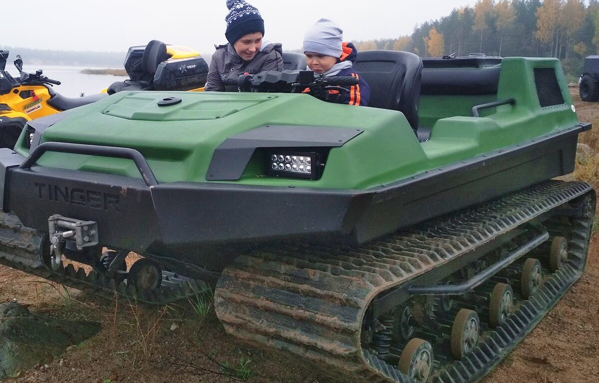 Гусеничные вездеходы Тингер