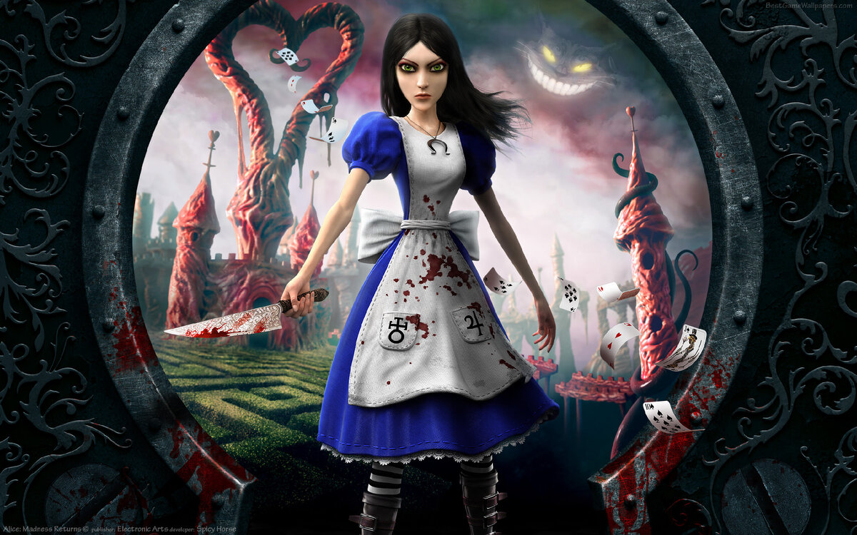 Персонаж Алисы из игры Alice: Madness Returns