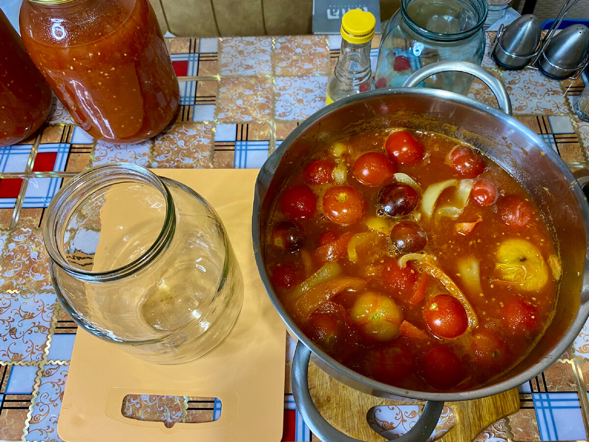 Помидоры в собственном соку с чесноком и уксусом - рецепт с пошаговыми фото