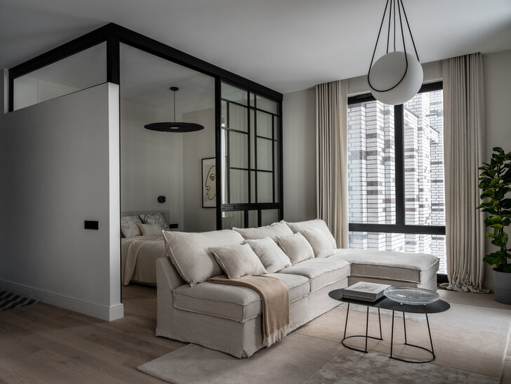 Квартира в Москве. Проект дизайнера Ильи Гульянца.