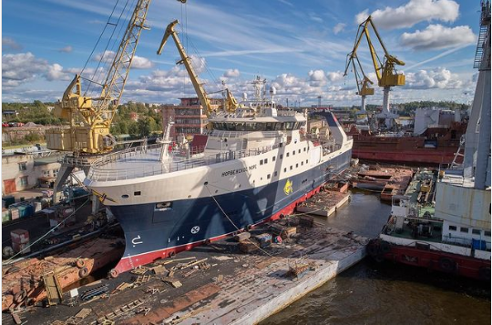 Траулер "Норвежское море" / Выборгский судостроительный завод