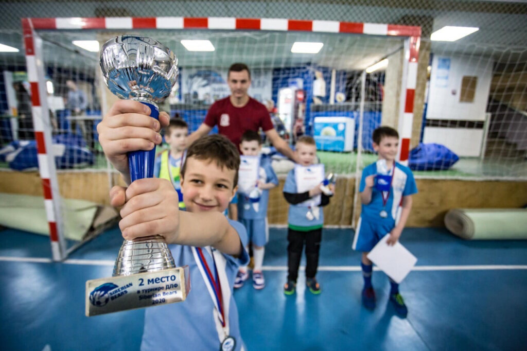 детская мини-футбольная команда Siberian Bears