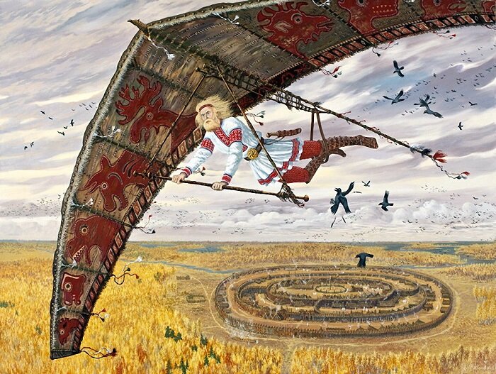 Изображение Яндекс Картинки. Цикл картин "Ведическая Русь" Всеволода Иванова.