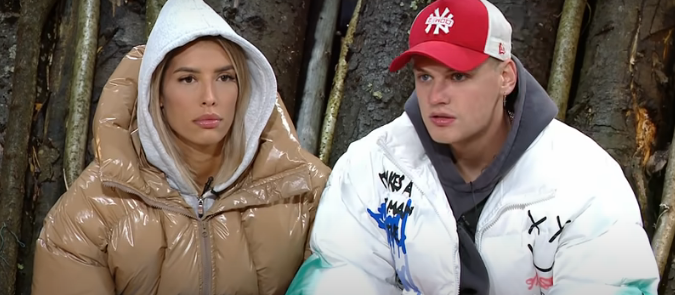 Максим Моргенштерн и Анна Мадан (фото из эфира на "Ю")