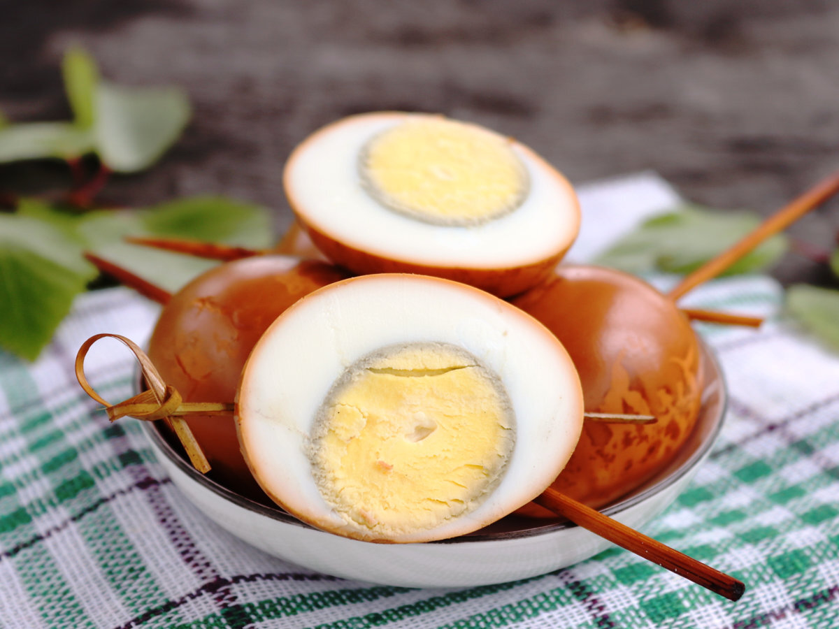 копченые яйца рецепт с фото