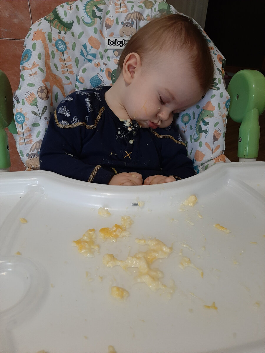 Очень устали от поедания каши