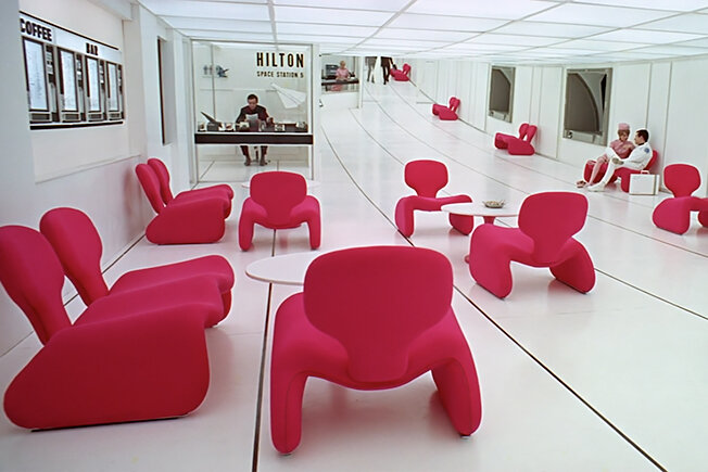 Кадр из фильма «2001 год: Космическая одиссея», 1968 