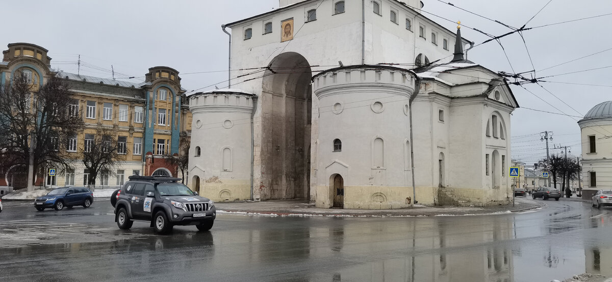 Золотые ворота в городе Владимире