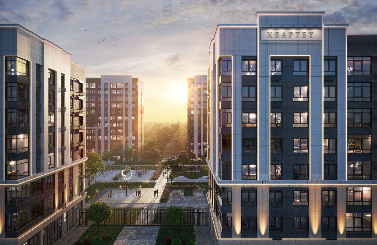 Клубный дом "Квартет" - новый проект, реализация которого стартовала в Ставрополе. фото: ГК "ЮгСтройИнвест"