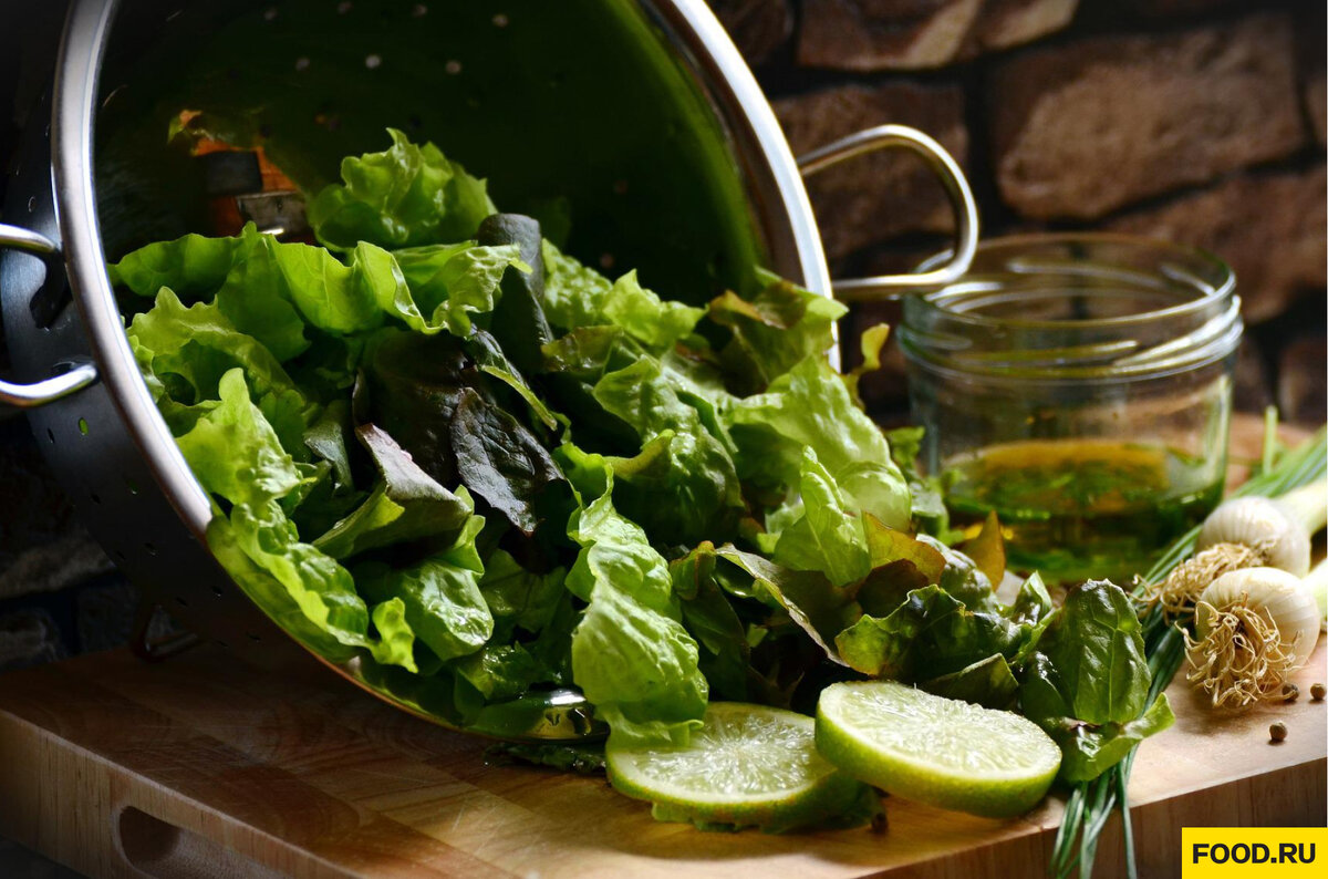 Листья салата 