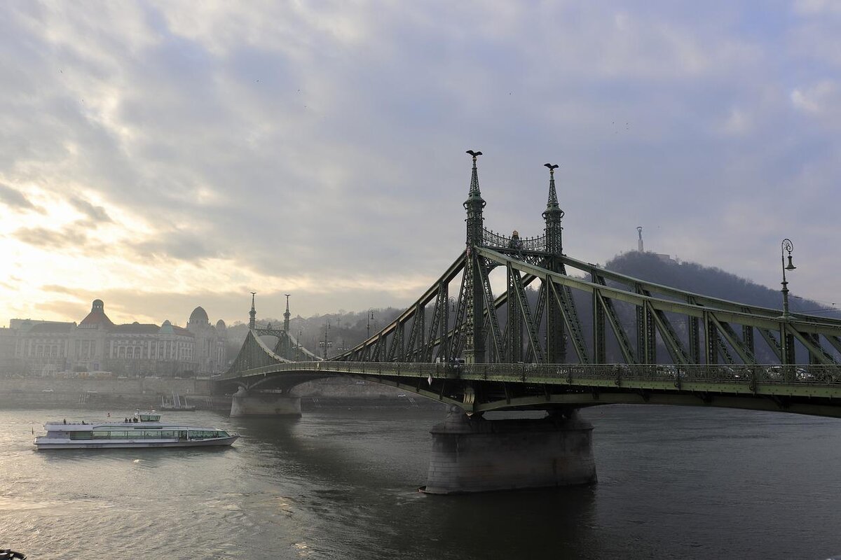 Мост через Дунай в Будапеште, Венгрия, фото pixabay.com