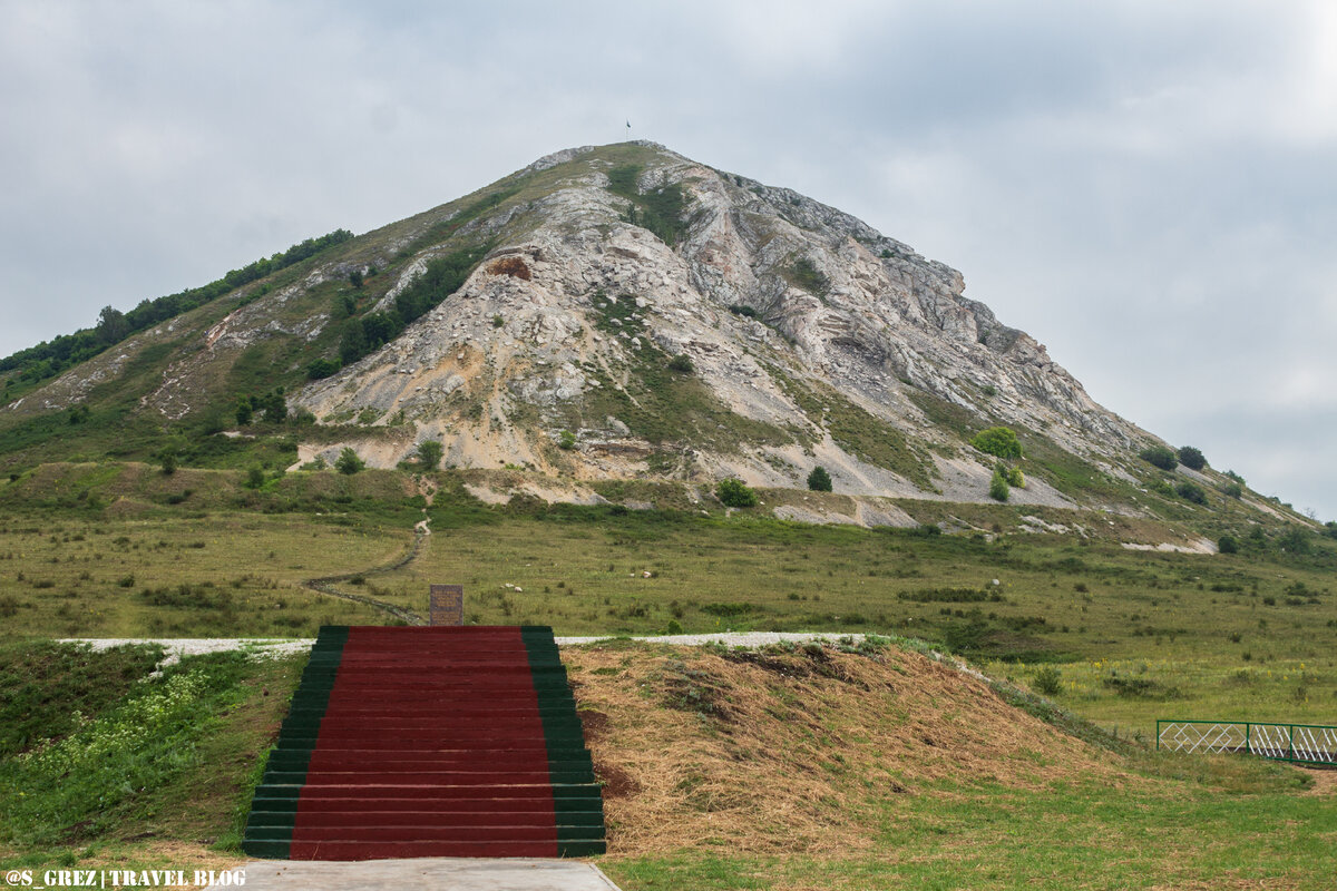 Торатау в пасмурный день.