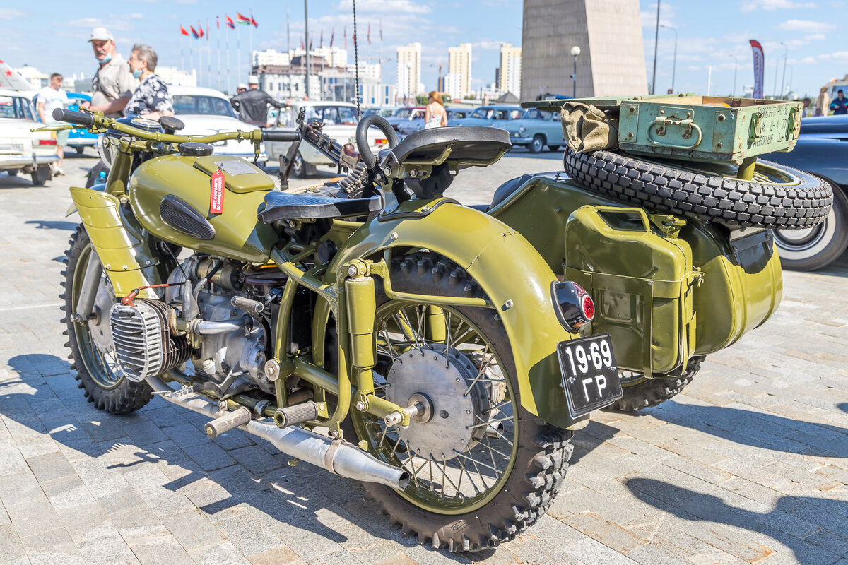 Тяжёлый военный мотоцикл МВ-750 | Советские автомобили, техника и ...