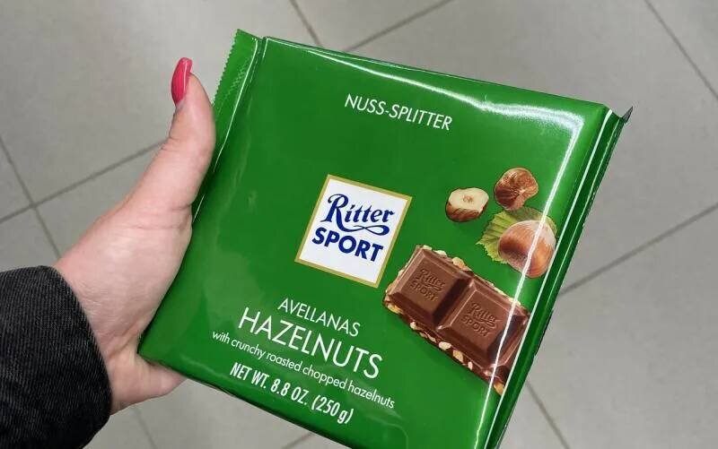 Ritter sport шоколад фото