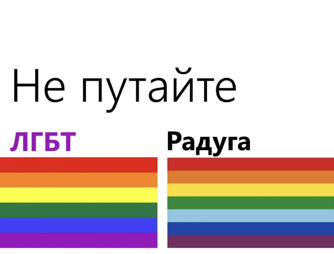 Какого цвета страна. Цвет ЛГБТ-радуги. ЛГБТ И Радуга разница. Флаг ЛГБТ. Флаг ЛГБТ И Радуга разница.