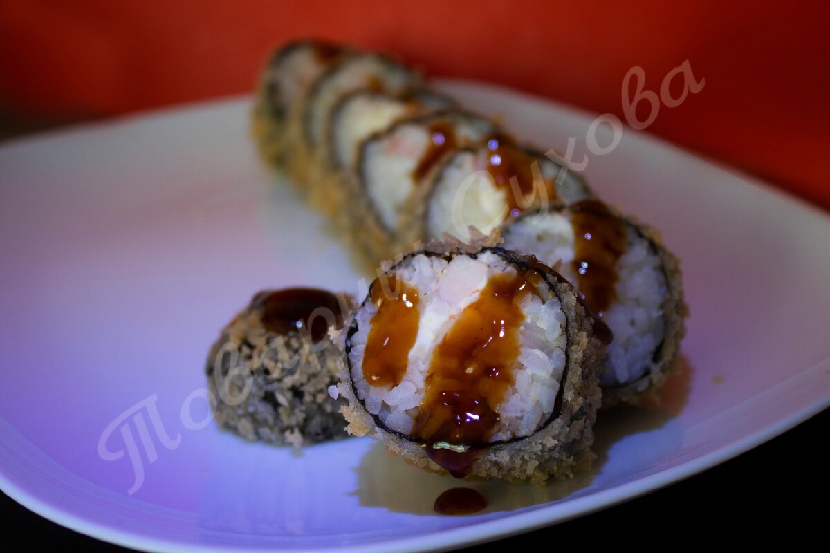 Темпура суши. (все фото в статье мои)