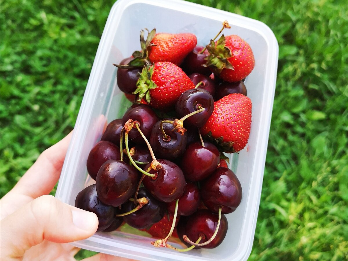 Вот, например, мой завтрак