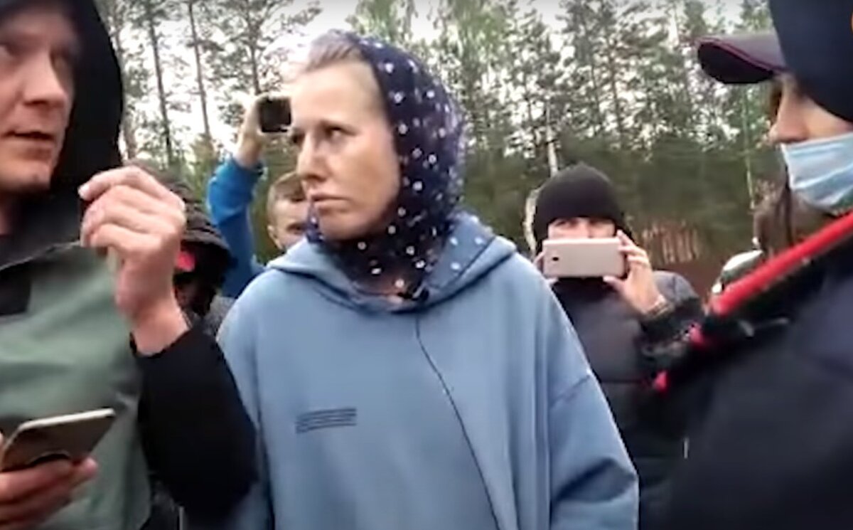 Собчак в монастыре