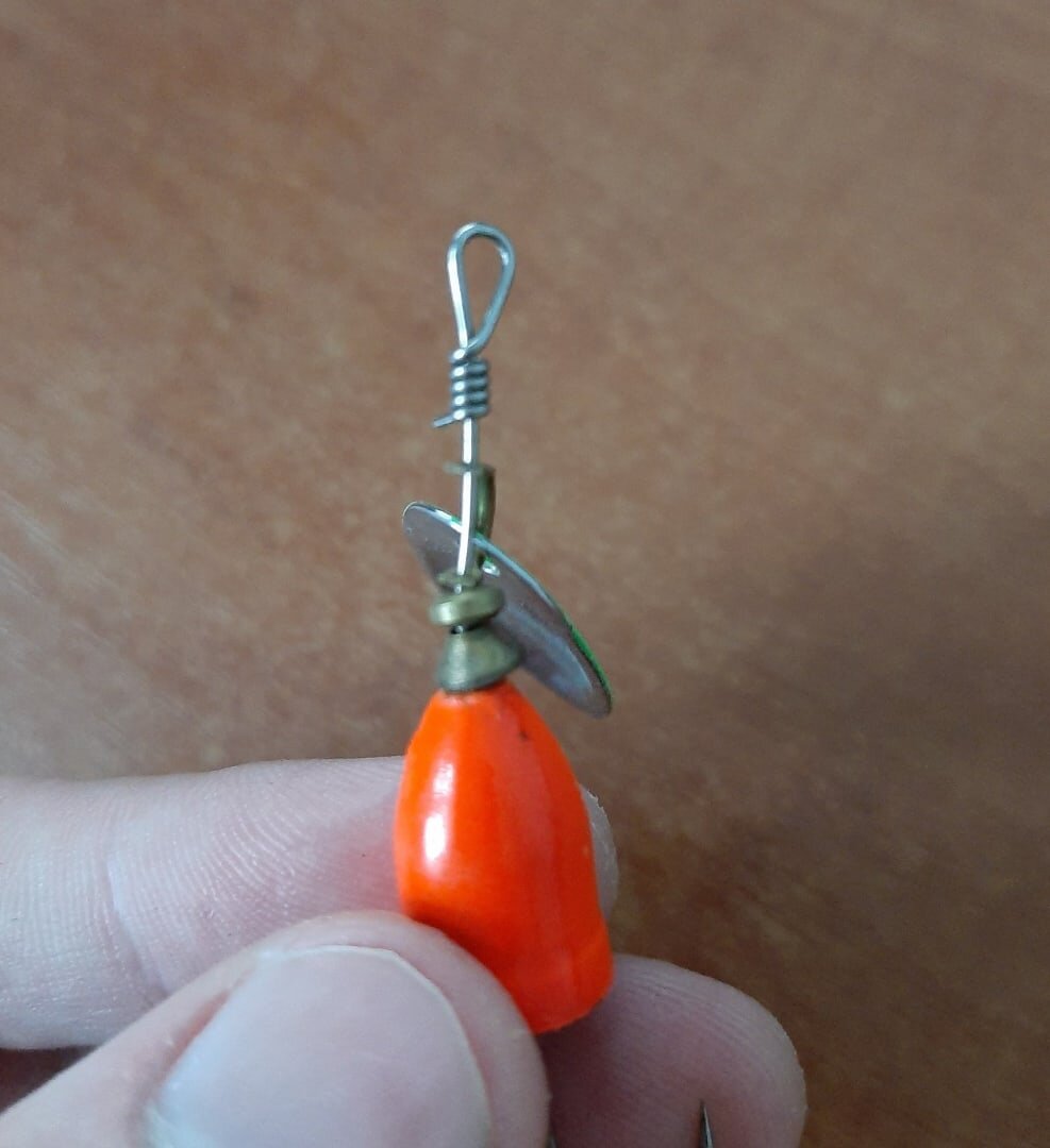 Блесна работает со сбоями.