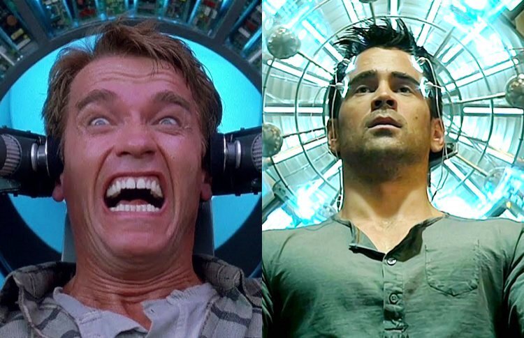 Вспомни залай. Арнольд шварценеггер 1990. Постер total recall 2012. Колин фаррелл вспомнить все. Арнольд шварценеггер фильм про марс.