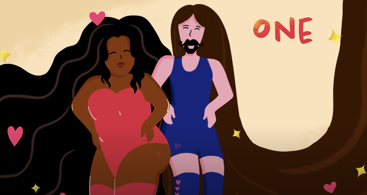 Кадр из клипа Лиззо Queer Eye 