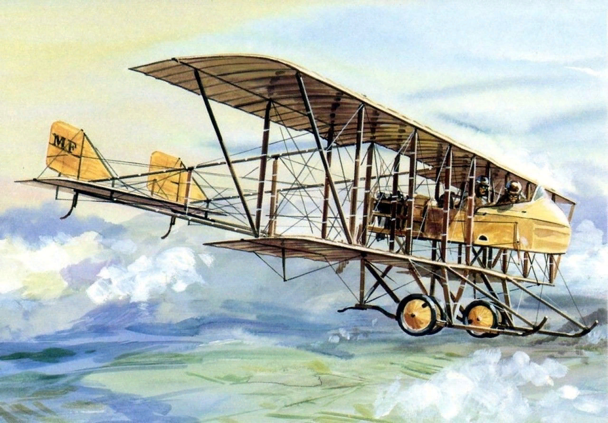 Авиация 1. Фарман самолет 1914. Фарман MF.11. Морис Фарман самолет. Farman MF.11 Нагурский.