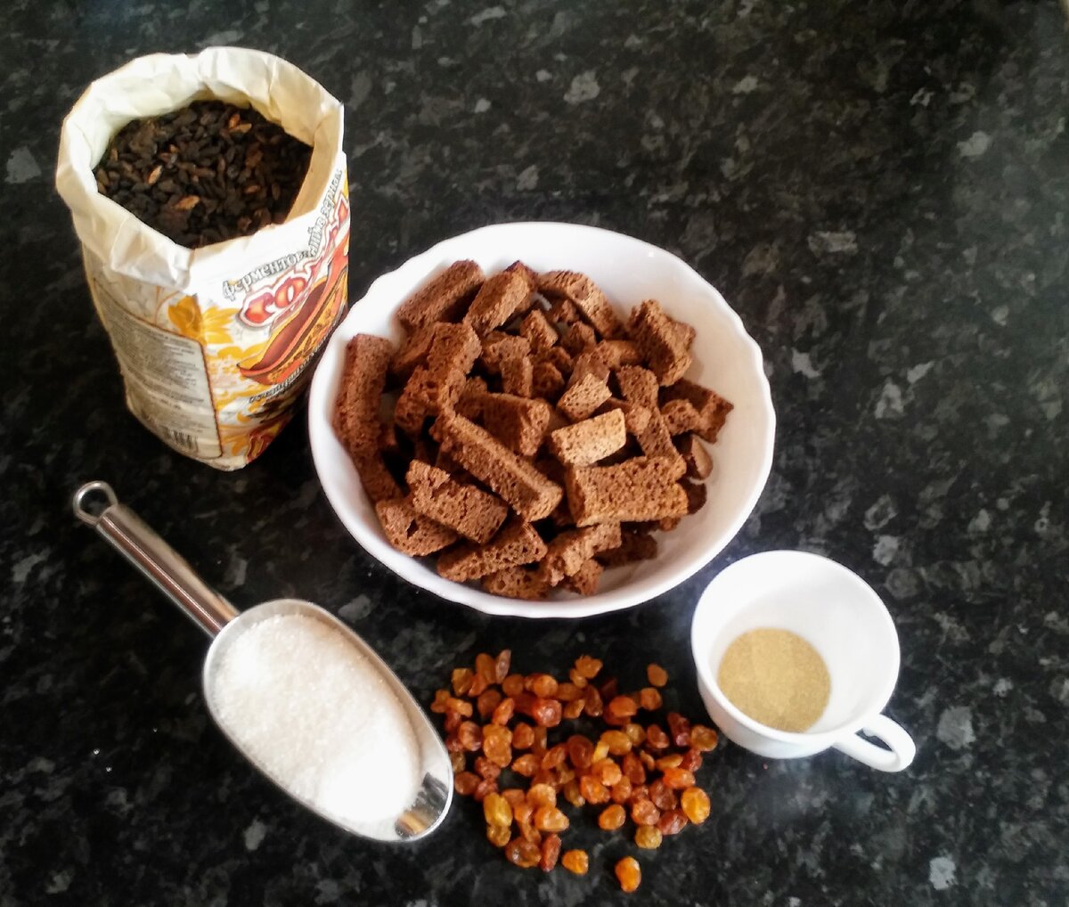 Набор ингредиентов для хорошего кваса!