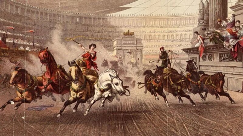  Гонки на колесницах. Источник фото https://h-i.su