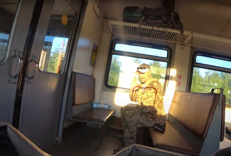 Электричка до Орехово / путешествие началось :)