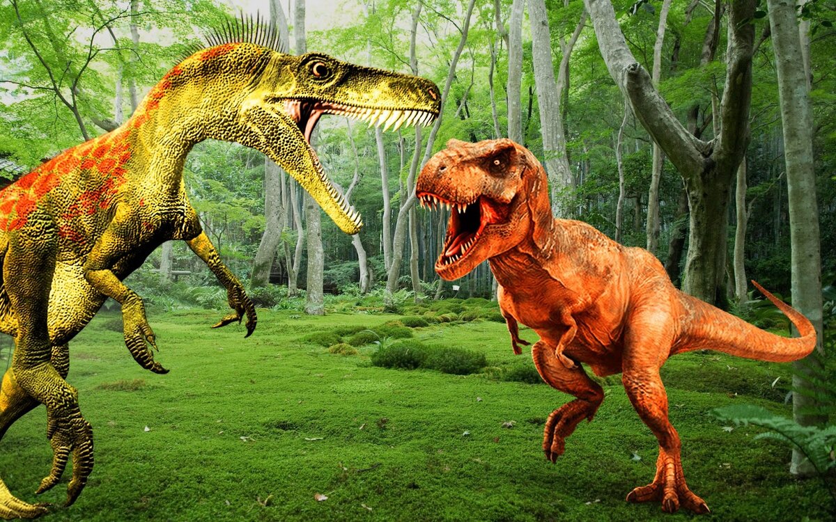 холоднокровные динозавры. тираннозавр, тарбозавр гигантозавр. хищные динозавры. капрозух портал юрского периода. парк юрского периода 1 динозавры.