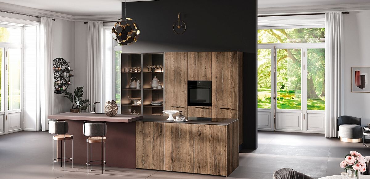 Безручковые фасады Rotpunkt