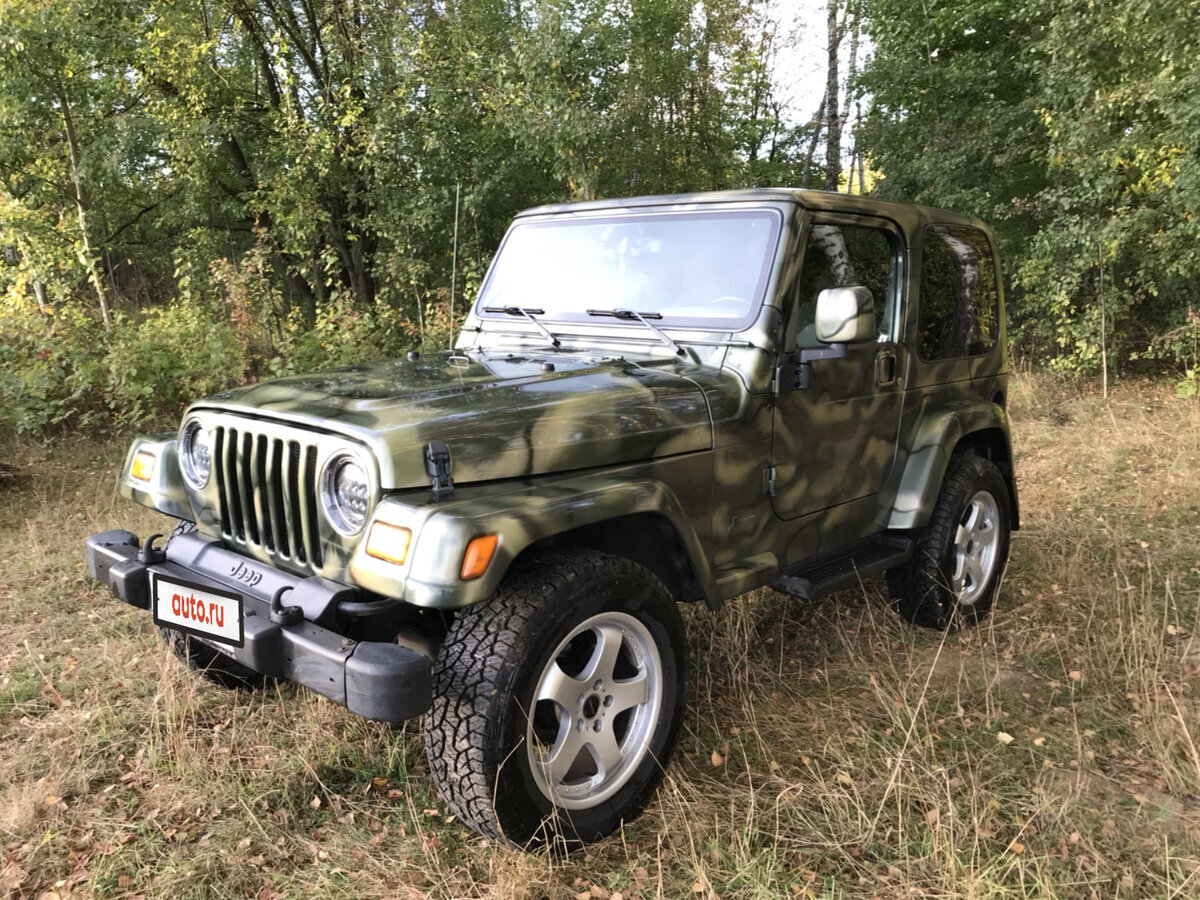 Jeep Wrangler II (TJ). Купить внедорожник с пробегом. Купить джип в Томске. Джипы с пробегом купить на авито