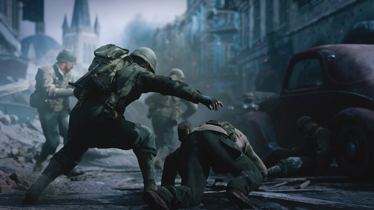 WWII получилось зрелищной, эпичной и интересной. На порядок лучше, чем несколько игр серии, что были до нее.