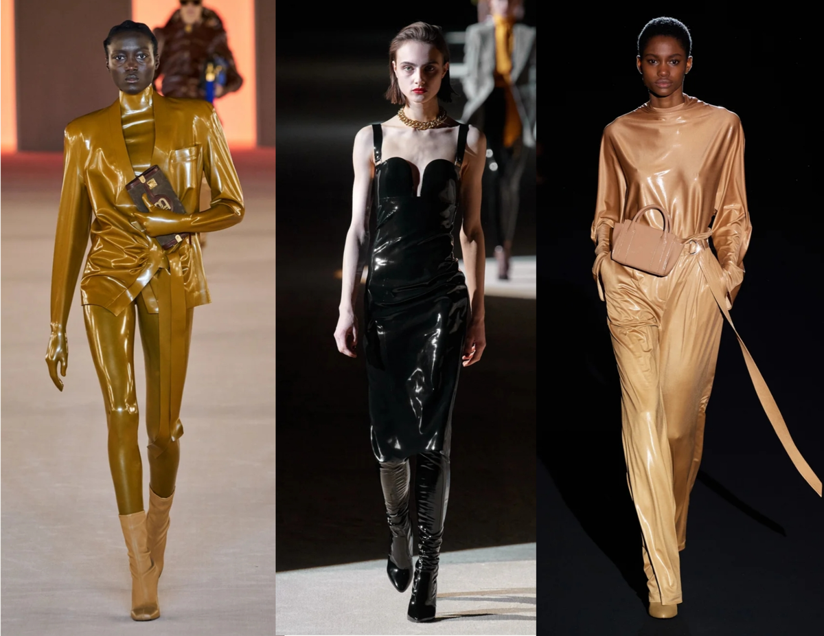 © Balmain, Saint Laurent, Sally LaPointe осень-зима 2020